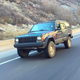 The Jeep cruises down the highway like a champion.